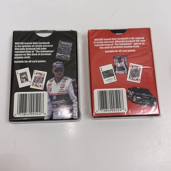 Limited Edition The Intimidator Dale Earnhardt Sr #3 playing cards Numbered LE - Picture 3 of 11
